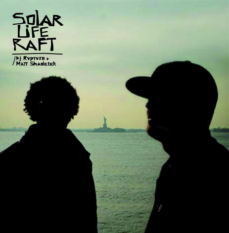 DJ Rupture & Matt Shadetek Solar Life Raft CD Cover